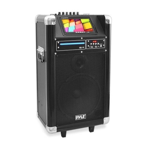 Karaoke PA System with 10in Woofer DVD VHF WL Mic 400Watt V1064