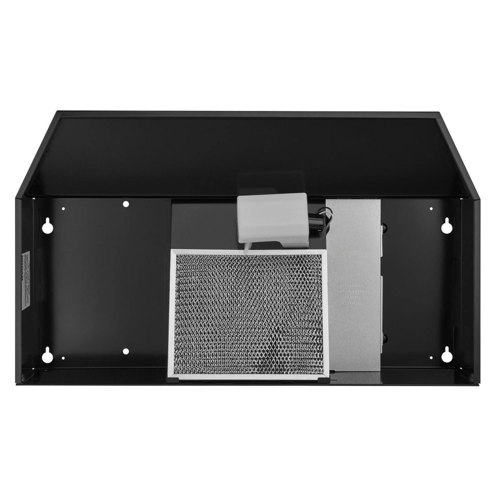 Black 42 inch Convertible Under Cabinet Range Hood Q898