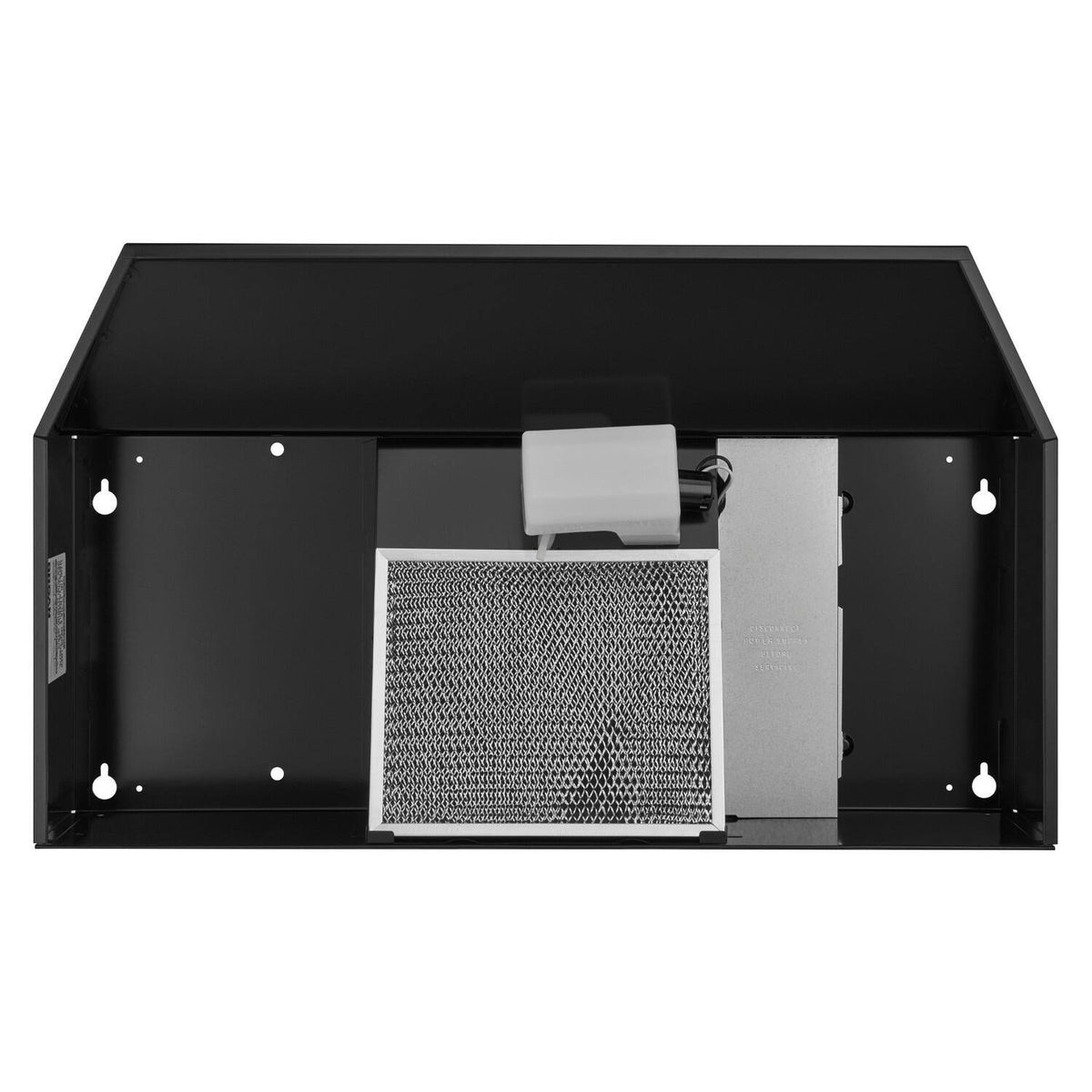 Black 42 inch Convertible Under Cabinet Range Hood Q898
