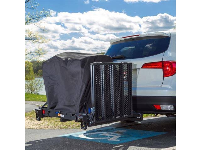 Hitch Carrier with Scooter Cover 500 lb G477