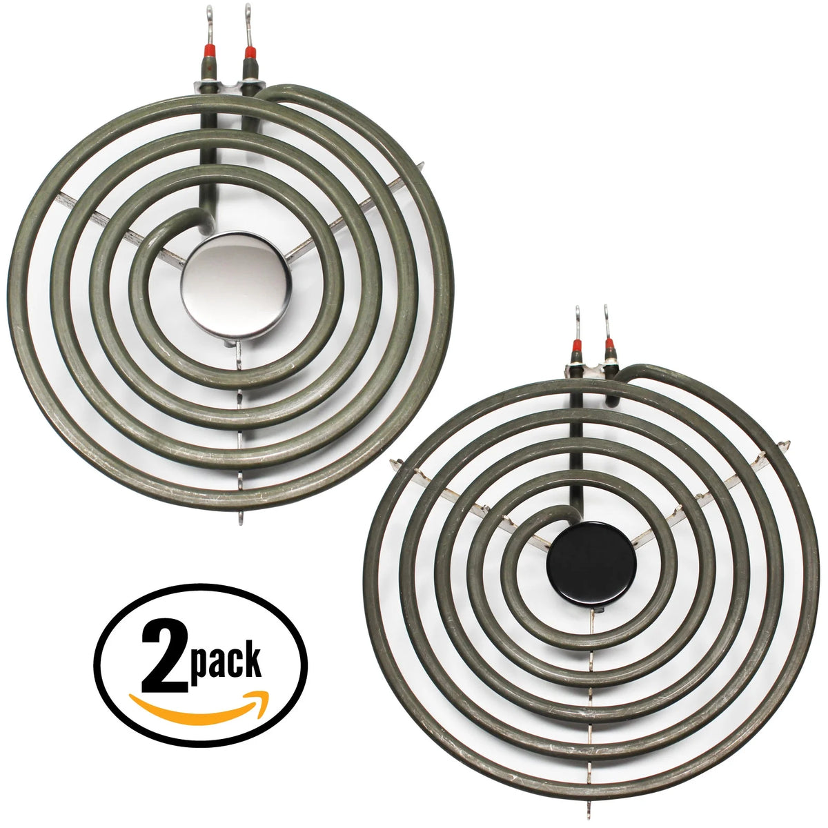 2-Pack Replacement 8 inch 5 Turns & 6 inch 4 Turns Surface Burner Elements H430