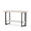 Antique White Wood Console Table I9167
