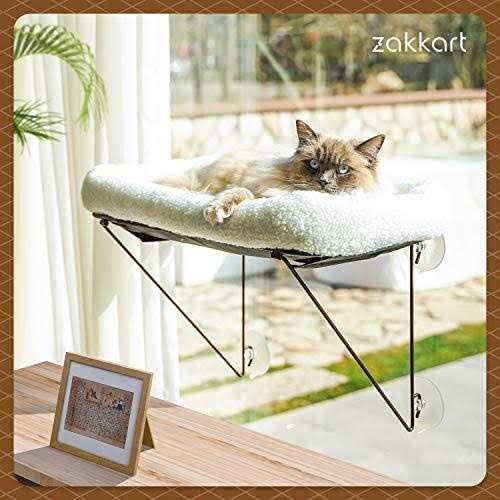 Cat Window Perch Metal Supported O918