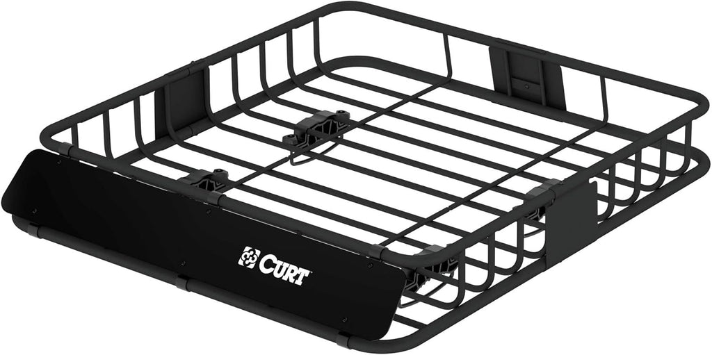 Black Steel Roof Rack Cargo Carrier X518830
