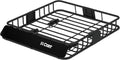 Black Steel Roof Rack Cargo Carrier X518830