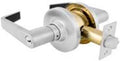 Brushed Chrome Commercial Cylindrical Lever Lockset Pack of 2 F380