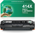 Compatible Toner Cartridge for HP 414X W2020X 414A W2020A, 1 Black, Pack of 2 P3726