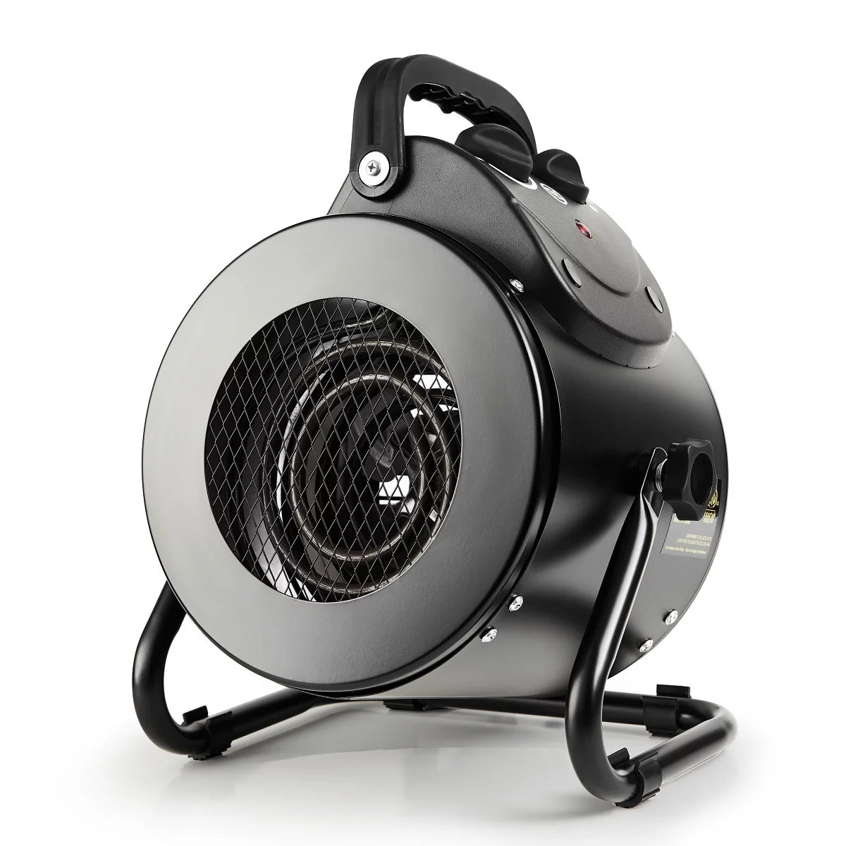 Black Electric Heater Fan with Overheat Protection F4522