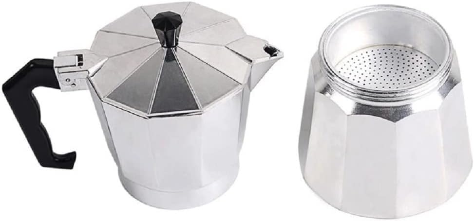 Silver 3 Cup Stovetop Espresso Maker N272985