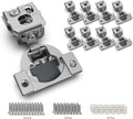 8 Pack Soft Close Adjustable Cabinet Hinge D6689