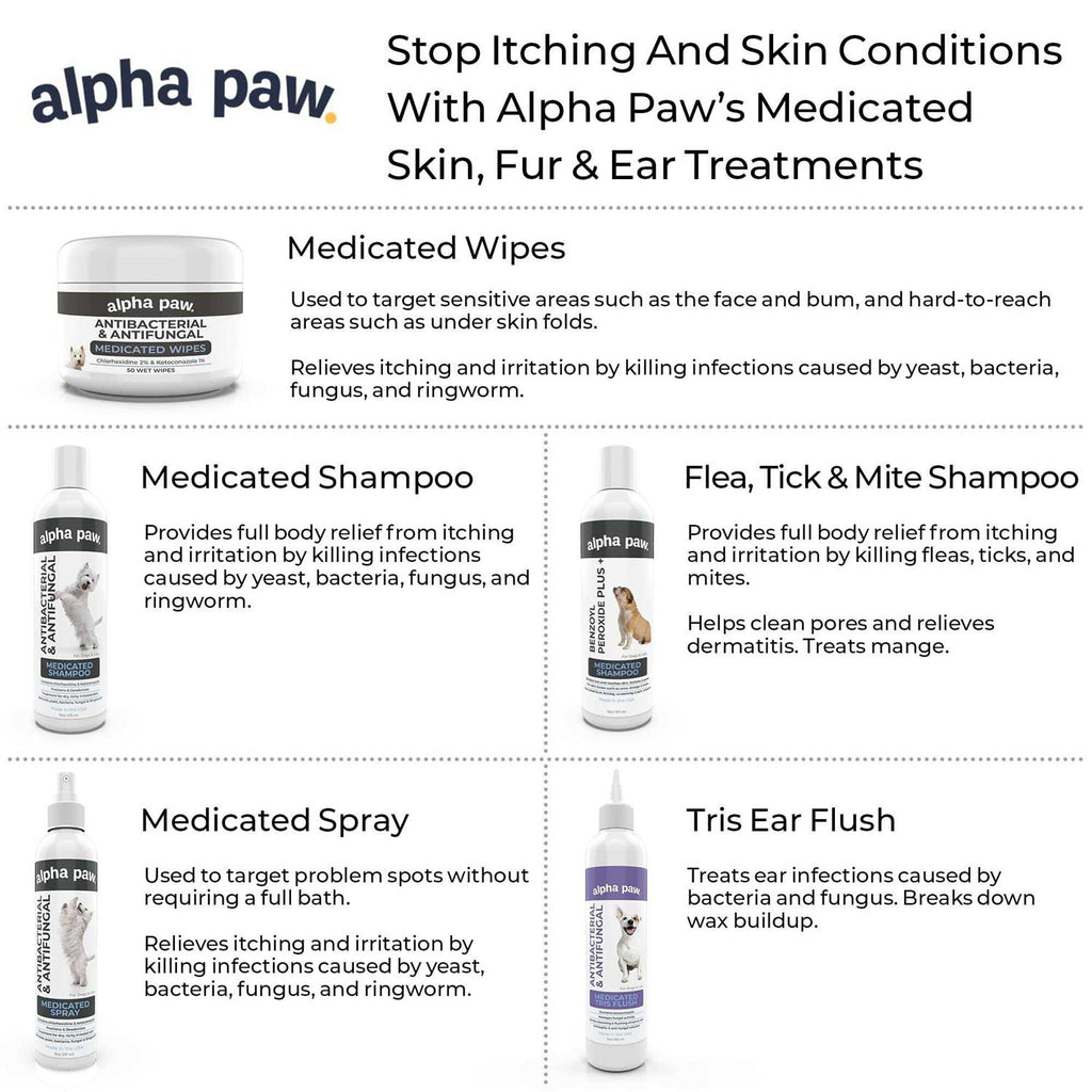 Antibacterial & Antifungal Medicated Wipes A99317