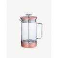 Eight Cup Borosilicate Glass and Stainless-Steel Coffee Press 1L R787436