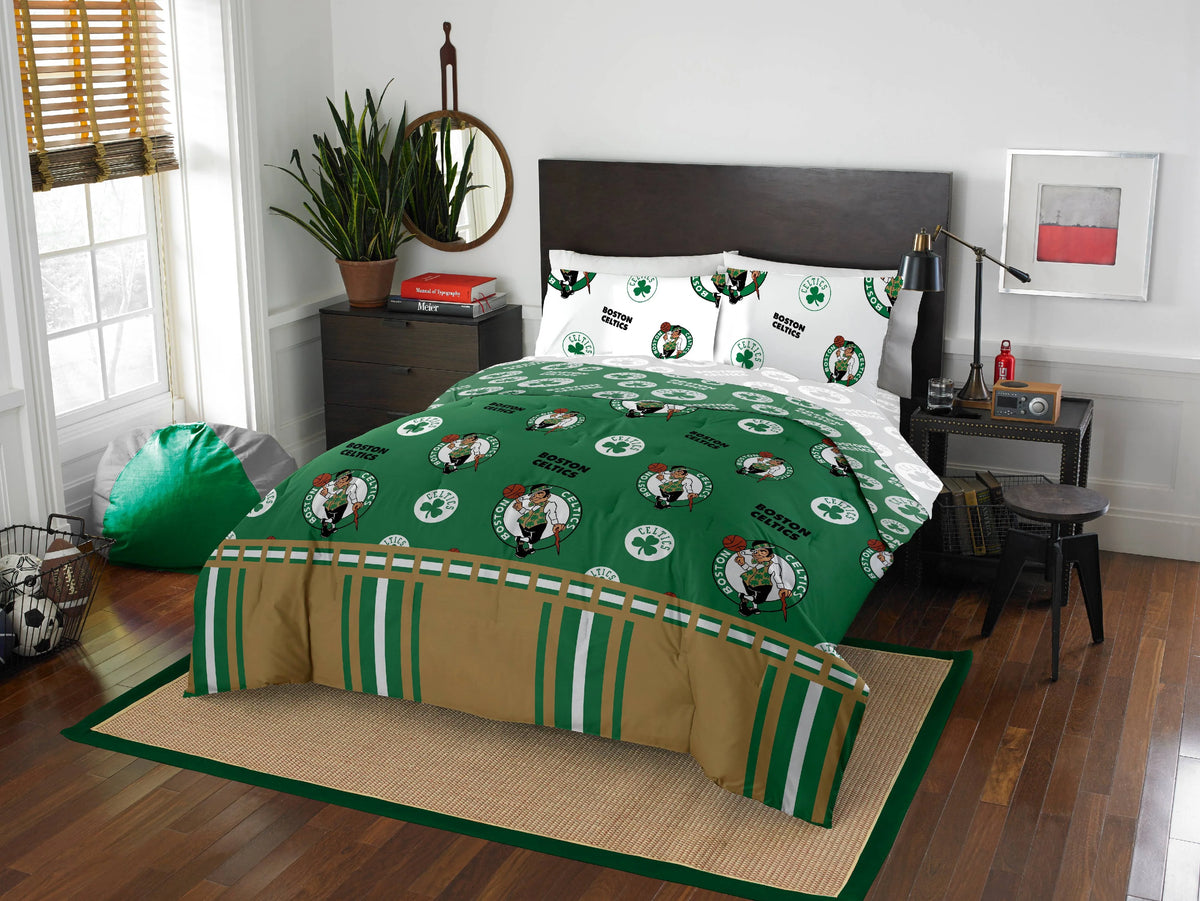 Twin Size 4 Piece Polyester Bed In Bag Set G95705