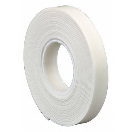 Vinyl Foam Tape, White, 2X6 U1010