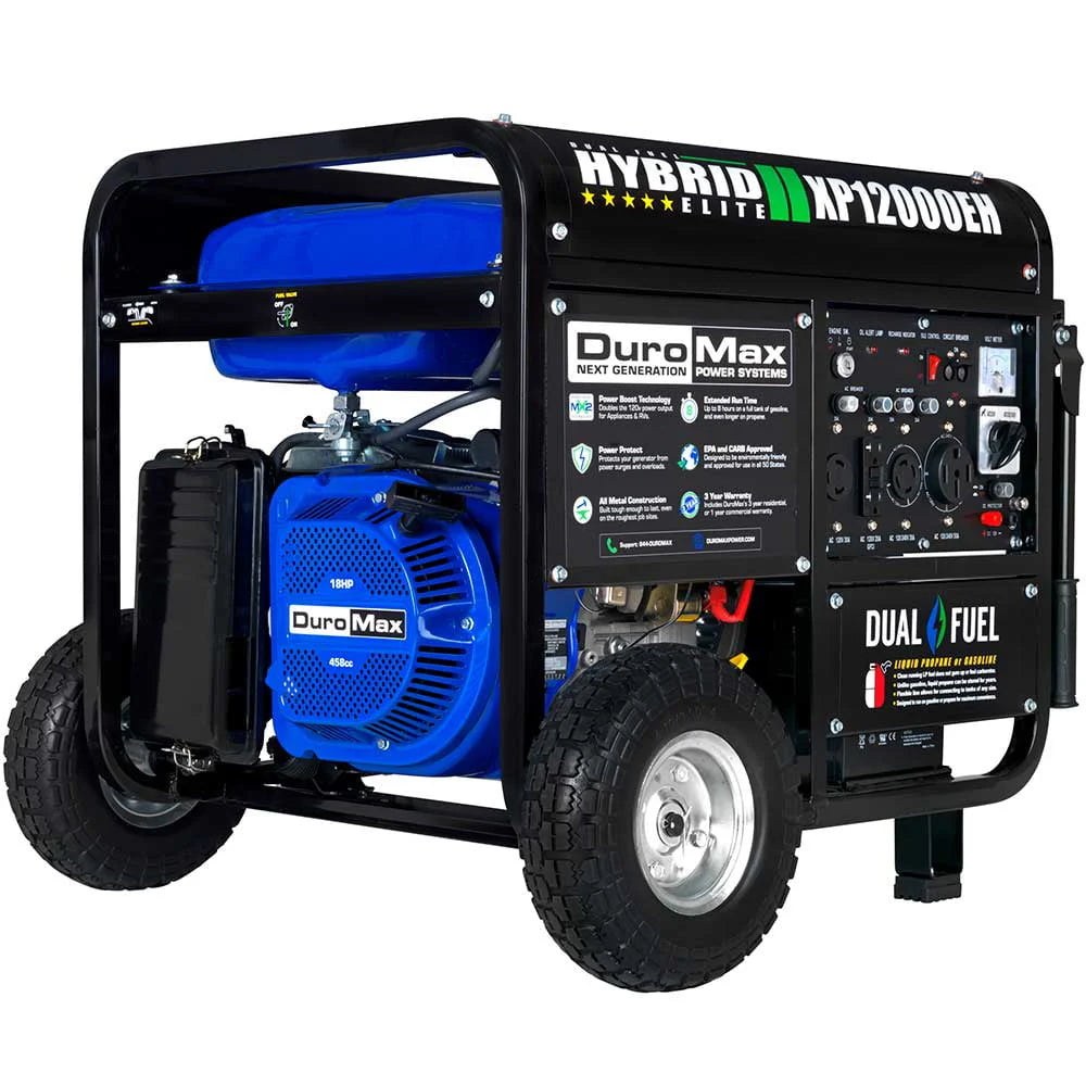 12,000 Watt Dual Fuel Portable Generator A947