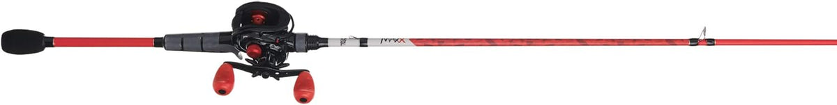 Black Max Low Profile Baitcast Reel and Fishing Rod Combo J7654