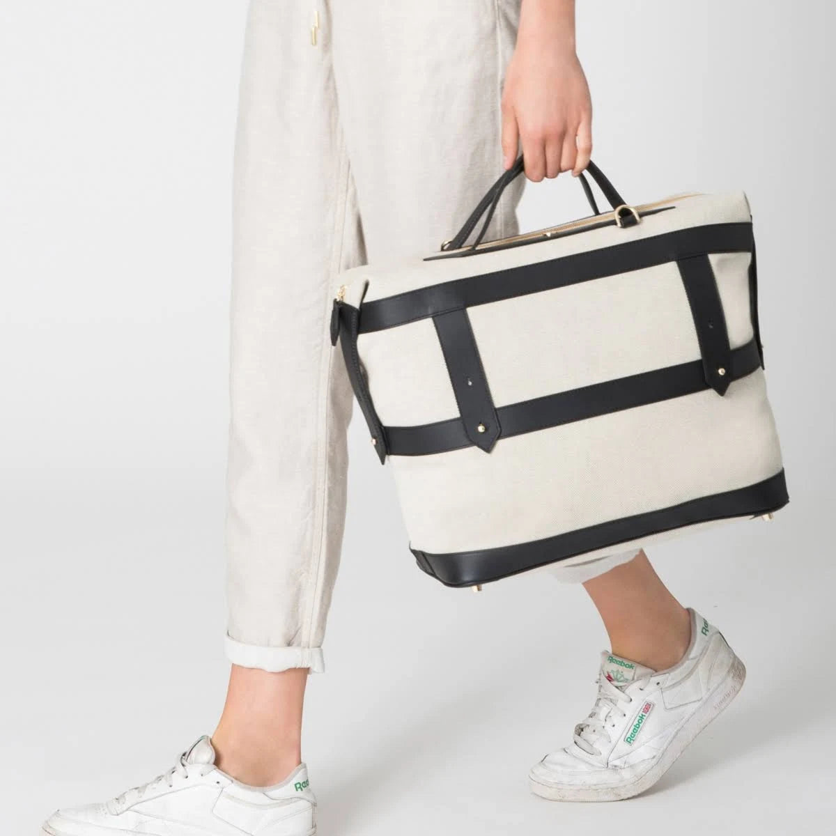 Derby Black Nylon Weekender R449350