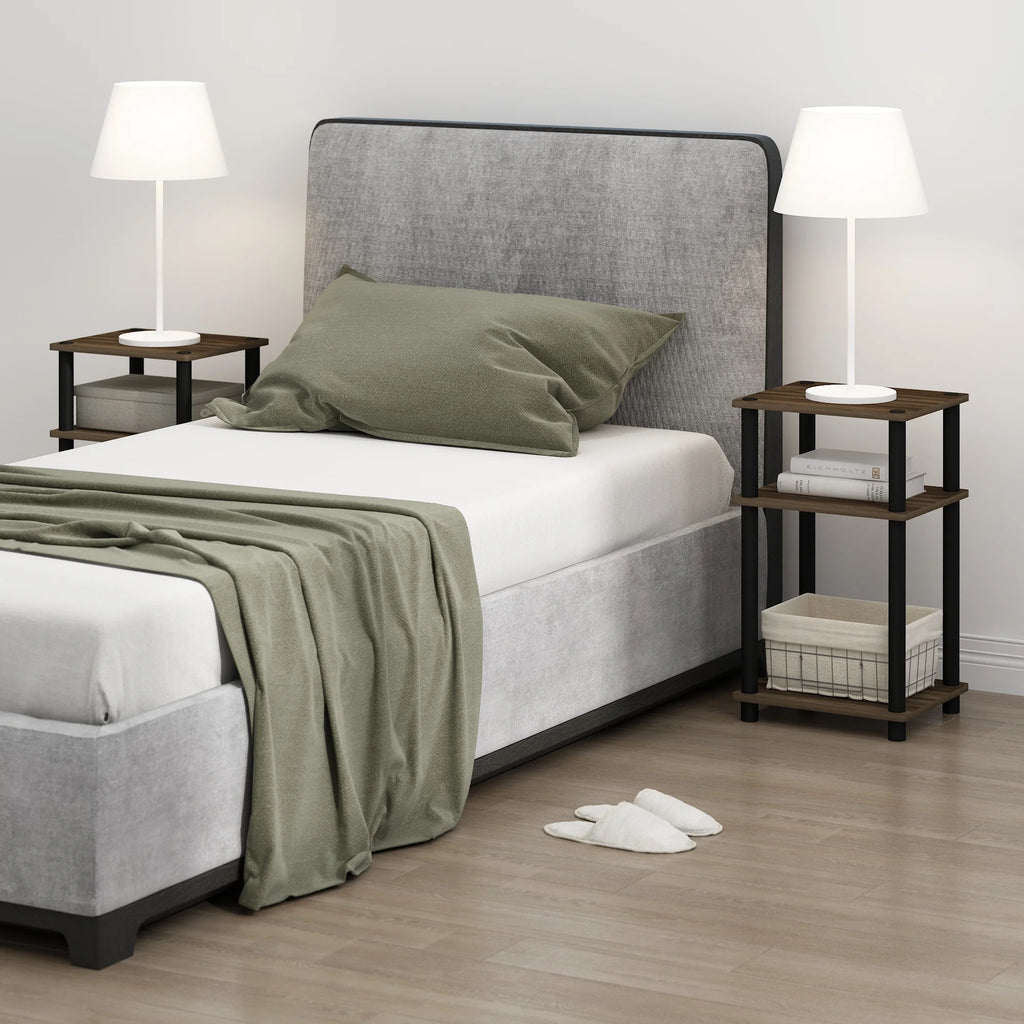 3-Tier Open Storage Nightstand Y459223