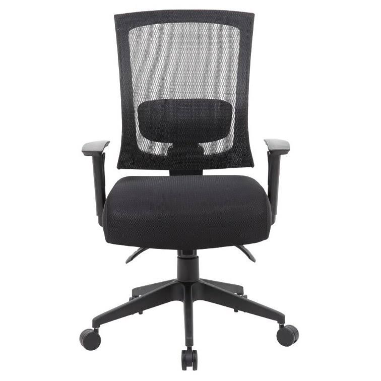 Black Mesh Back Task Chair with Seat Slider M993