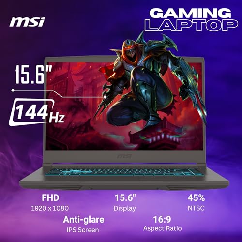 15.6" FHD IPS Display Gaming Laptop with Backlit Keyboard F3045