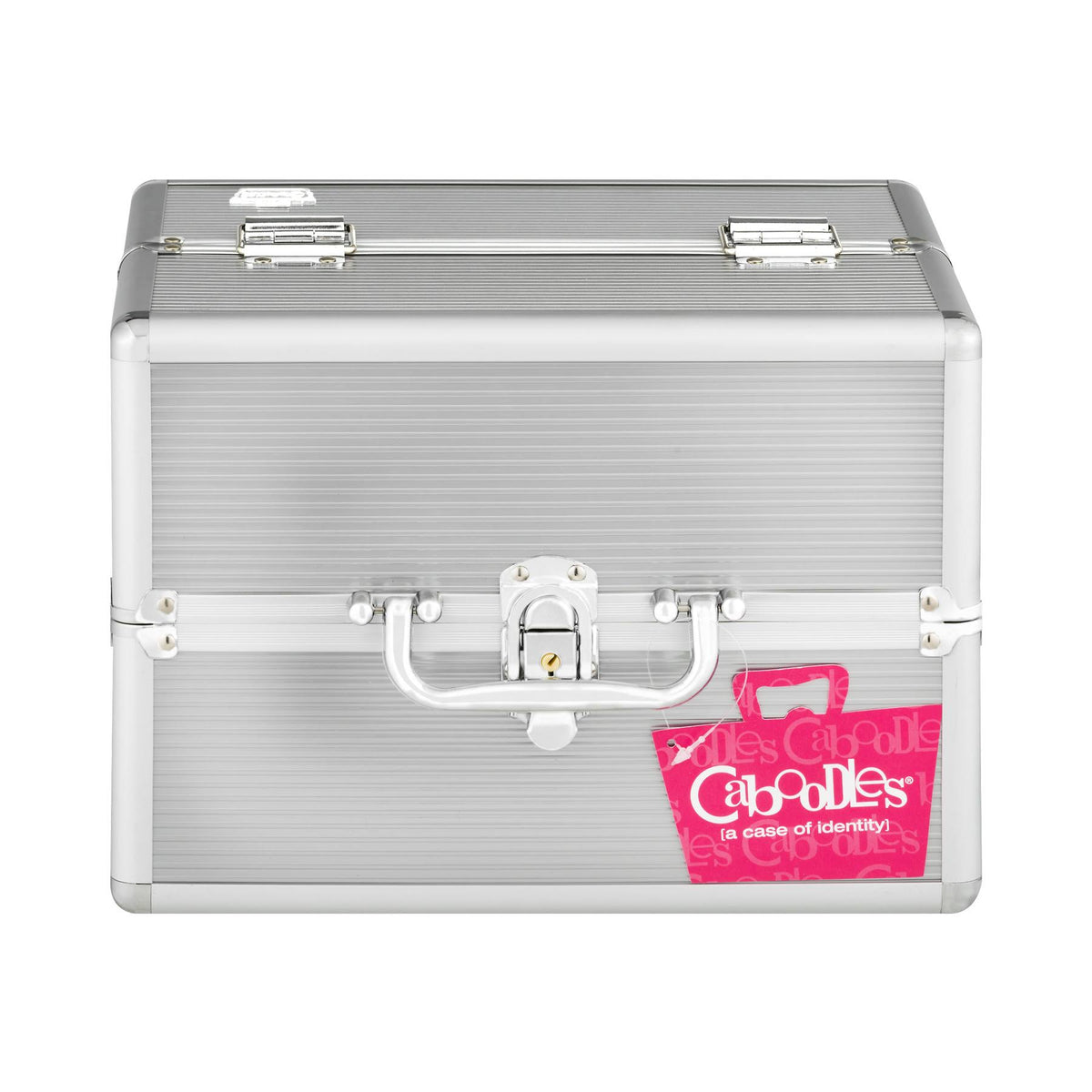 Silver 4-Tray Train Case S189