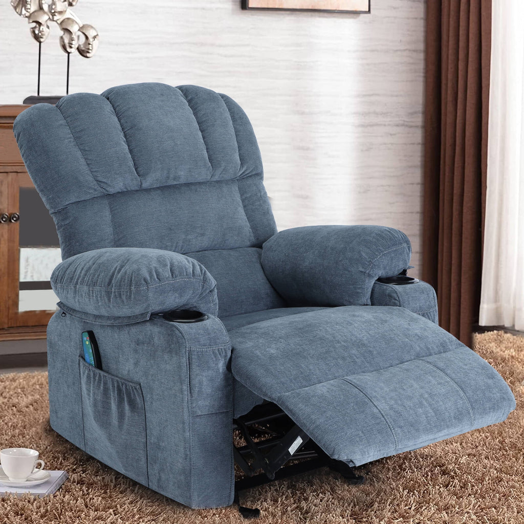 Rocker Recliner with Vibration Massage and Heat H651694
