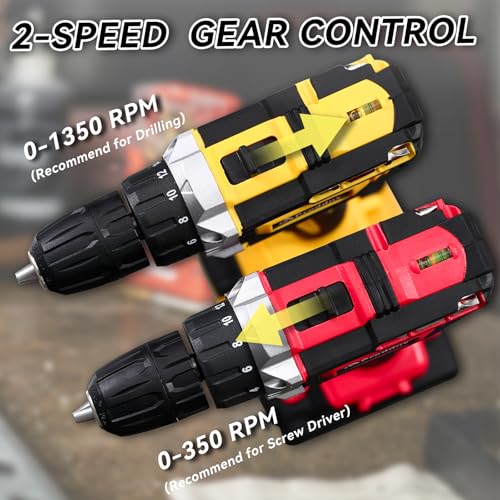 21v Cordless Drill Set with Battery & Charger P823
