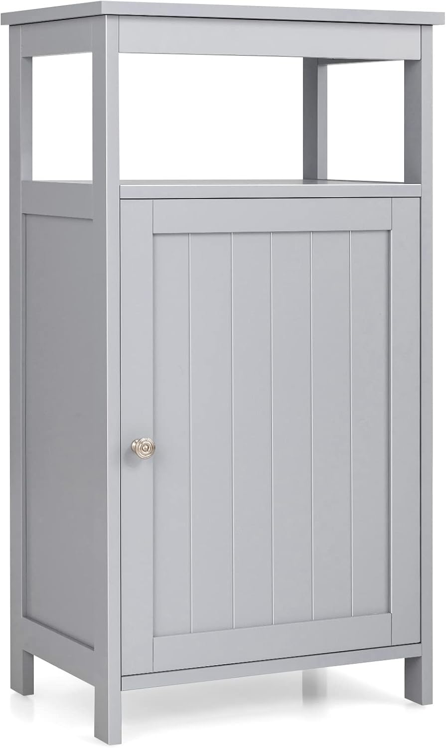 Single Door Floor Cabinet with 3 Adjustable Shelf G74397