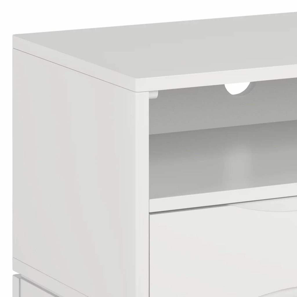 White 60 inch TV Media Stand H56433