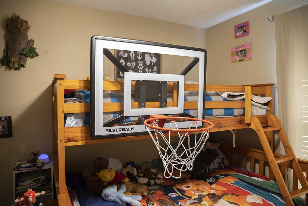 Youth Basketball Hoop with Mounting Technology, Black N688
