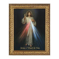 Canvas with Ornate Gold Frame M483