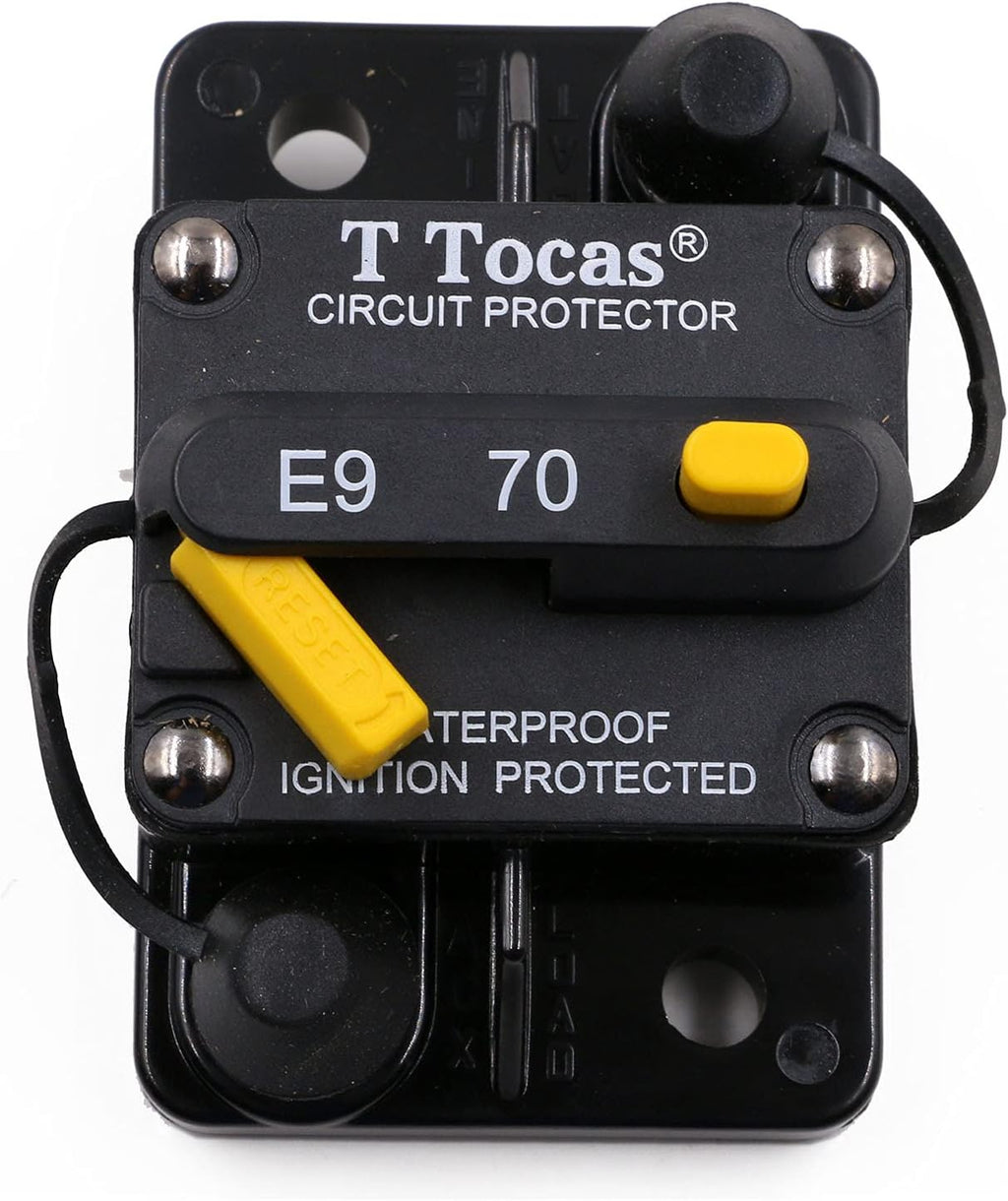 100 Amp Waterproof Circuit Breaker with Manual Reset Switch J451