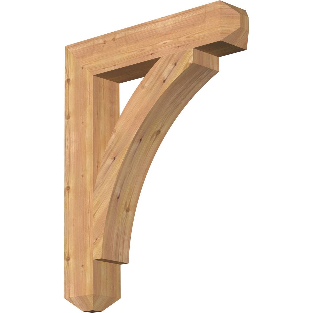 Western Red Cedar Craftsman Smooth Bracket Y730