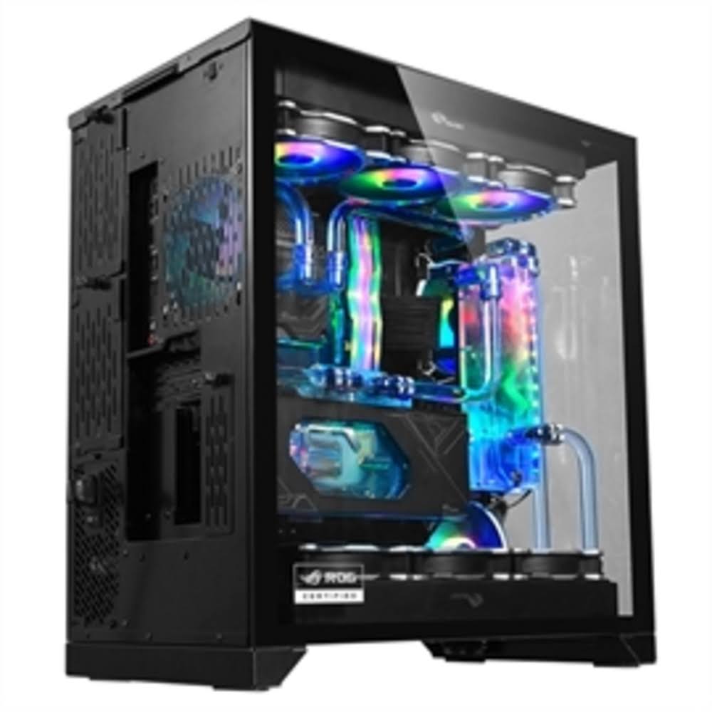 Black Tempered Glass E-ATX Case H3231