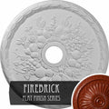 Grape Ceiling Medallion Hand-Painted Firebrick H330