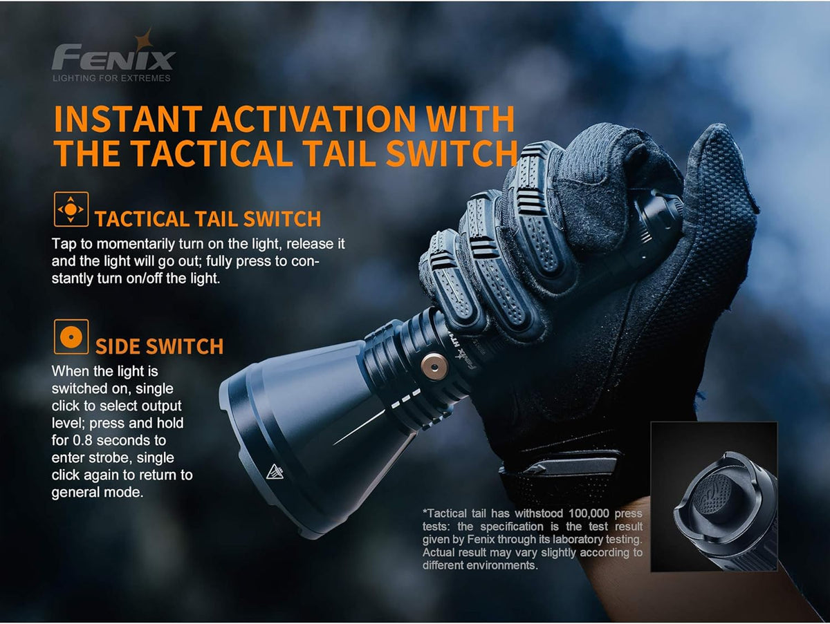 1500 Lumen Long-Range Rechargeable Hunting Light and Battery Case X6040