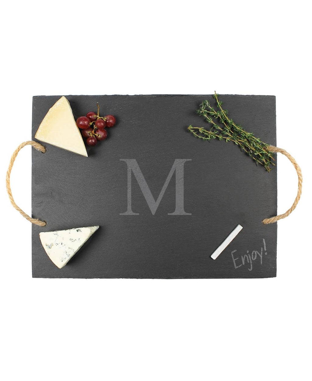 Slate Serving Board - Letter M A144287
