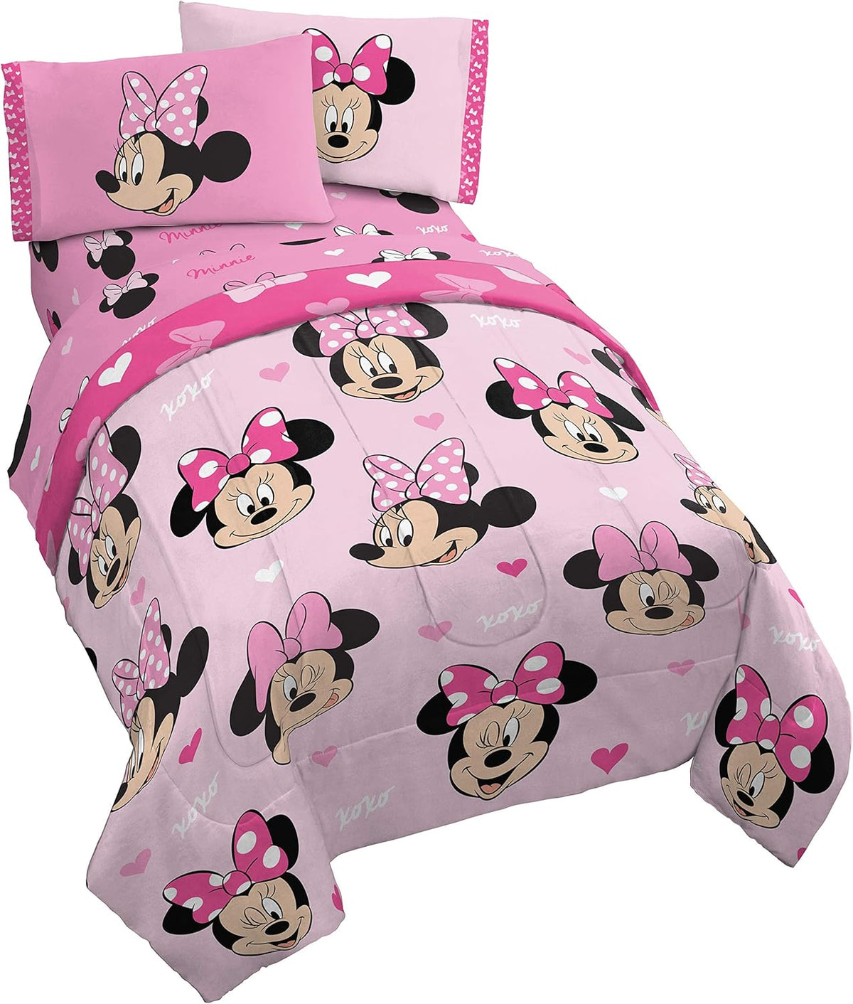 Purple 4 Piece Twin Bed Set Y673
