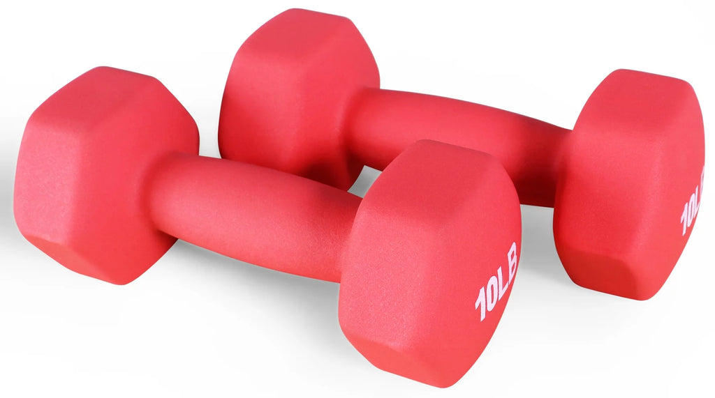 1 lbs Pair Vinyl Coated Dumbbells G13657