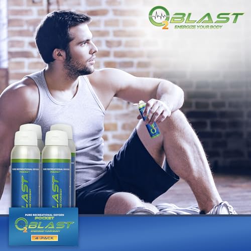 4 Pack Portable Canned Oxygen 4 Liter P81287