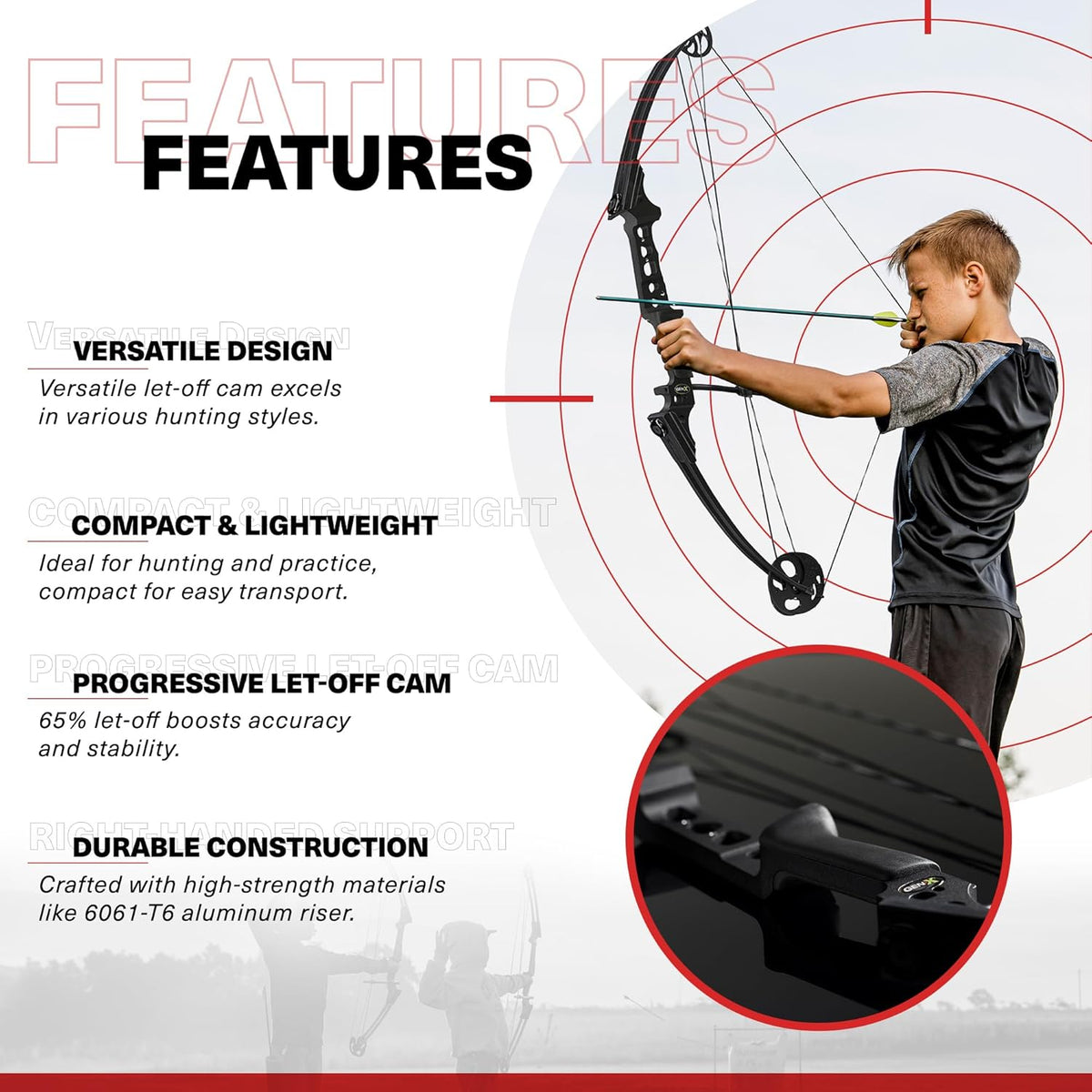 Black Compound Bow A832315
