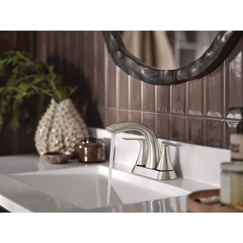 4 in. Centerset Double-Handle Bathroom Faucet in Chrome X3315