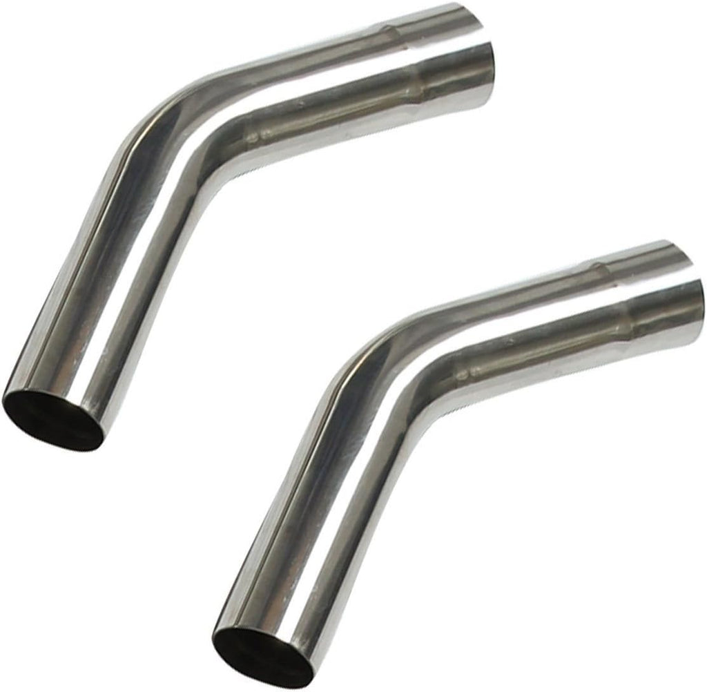 Stainless Steel T304 8PCS 2.5" Mandrel Pipe Straight and U-Bend Kit W664