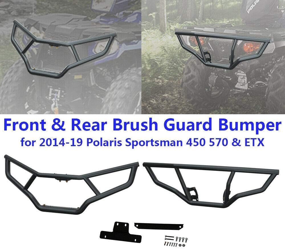 Front and Rear Brush Guard Bumper Set S25455