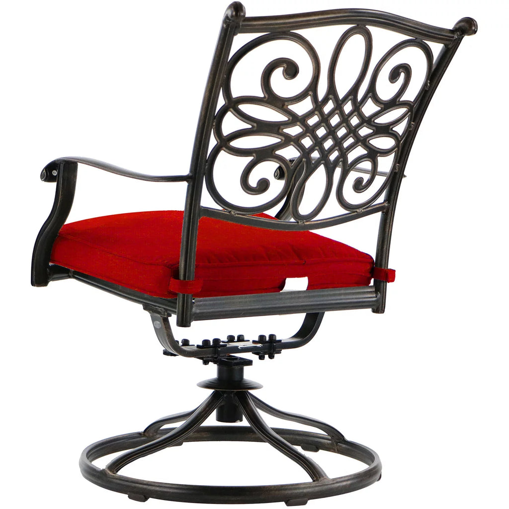 11-Piece Outdoor Dining Set with Cast-Top Table and Chairs I55500