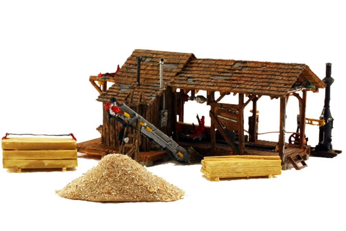 HO Scale Buzz's Sawmill T886