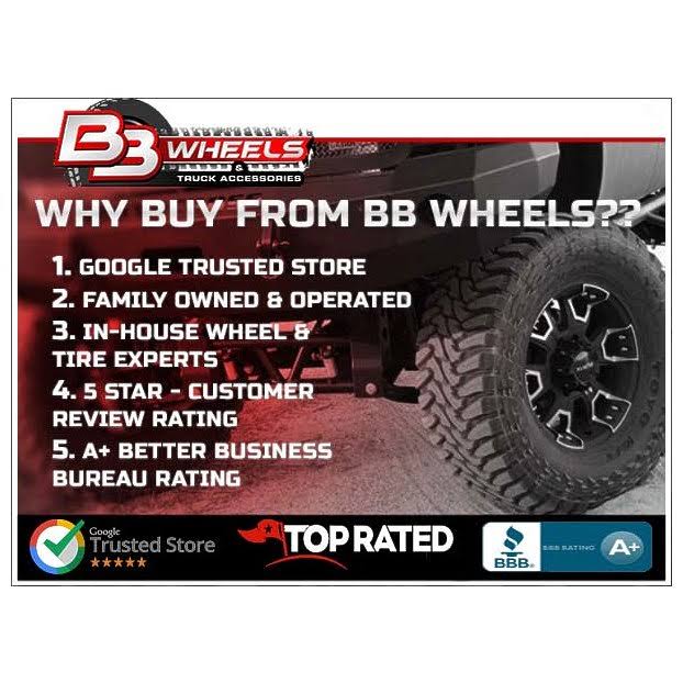 17x7 5x114.30 Black Wheels X6667