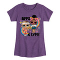 Toddler & Youth Girls Short Sleeve Graphic T-Shirt V77028