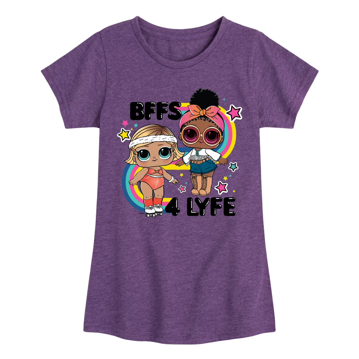 Toddler & Youth Girls Short Sleeve Graphic T-Shirt V77028