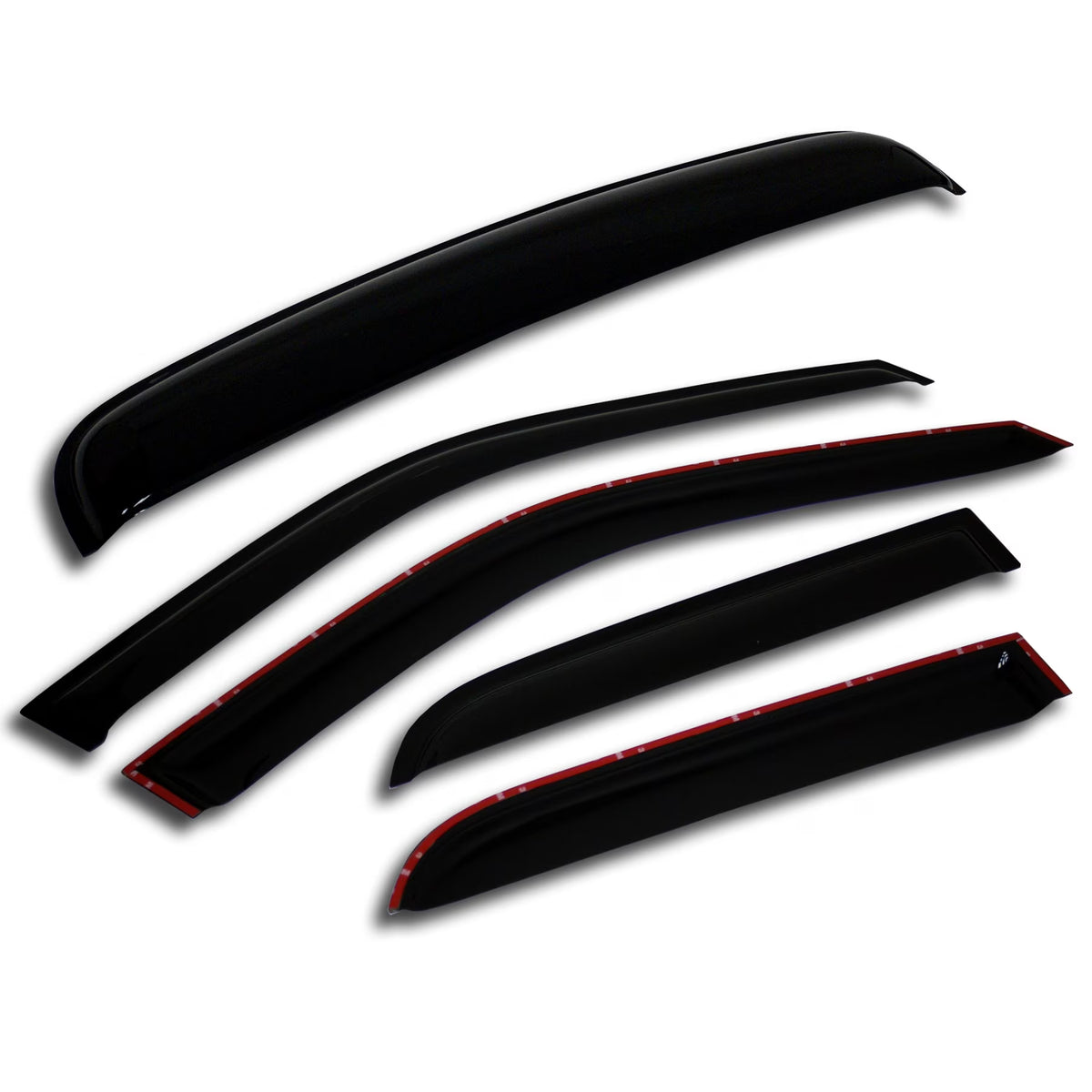 Outside Mount Window Visor Deflector and Sunroof 5 Pcs Set A83708
